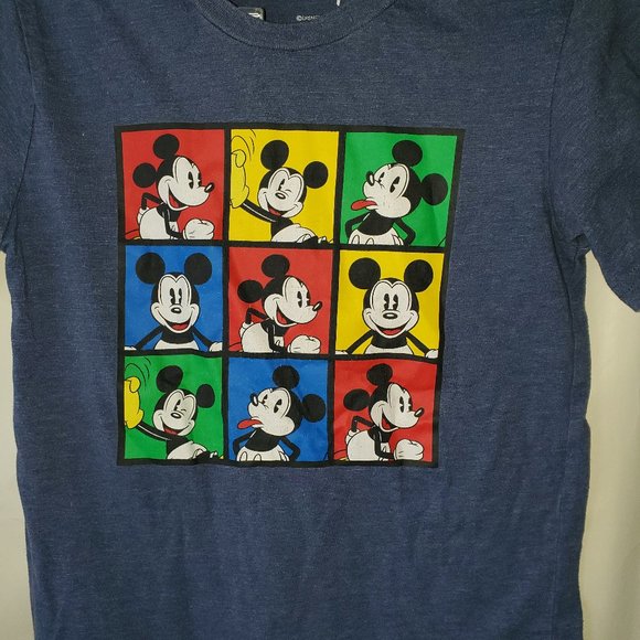 Disney Mickey Print T-Shirt - Picture 1 of 3